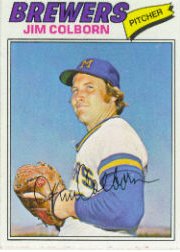 1977 Topps Baseball Cards      331     Jim Colborn